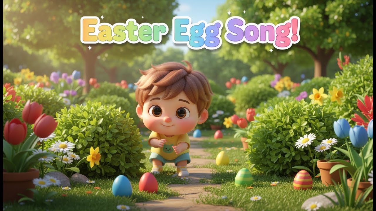 Easter Egg Song + More Color Song – Nursery Rhyme, Toddler Learning, Color Recognition, and Holiday