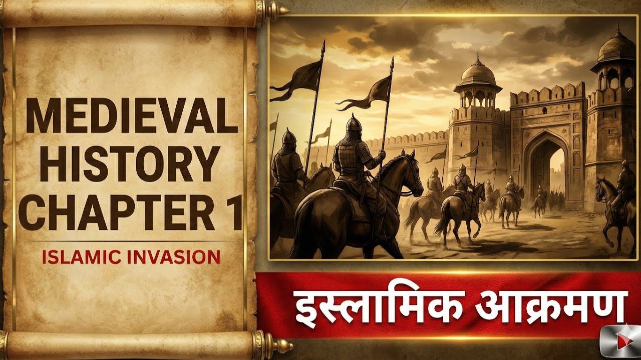 MEDIVAL HISTORY CHAPTER 1 ( ISLAMIC INVASION) JUST IN 5 MIN 😎