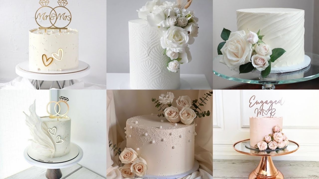 Engagement Cake Ideas || Engagement Cake Decorating Ideas ||@LovelySweetCakes