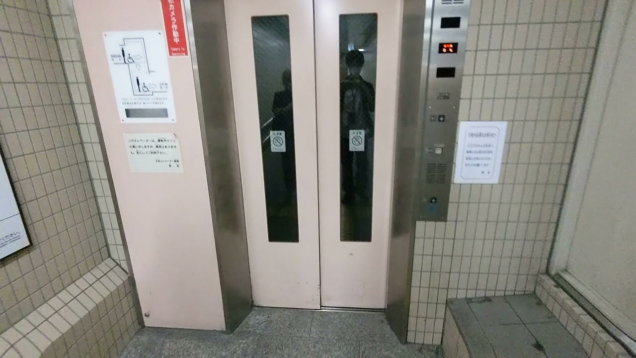 #youtube #Video 【#blogger】 【FHD】【音あり版】Osaka Metro 天王寺駅の谷町線改札階と御堂筋線連絡通路階を結ぶエレベーターを撮ってみた！