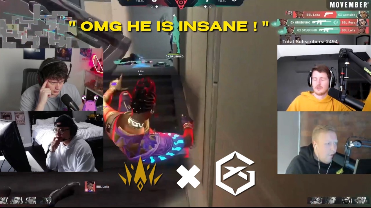 16 minutes of Unbelievable Moments from BBL vs GX | Valorant Stage 1