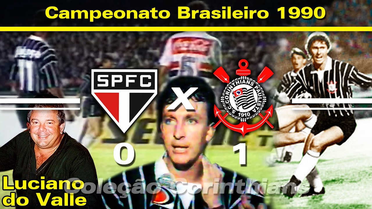 São Paulo 0 x 1 Corinthians - 13 / 12 / 1990 - Campeonato Brasileiro ( Primeira FINAL )
