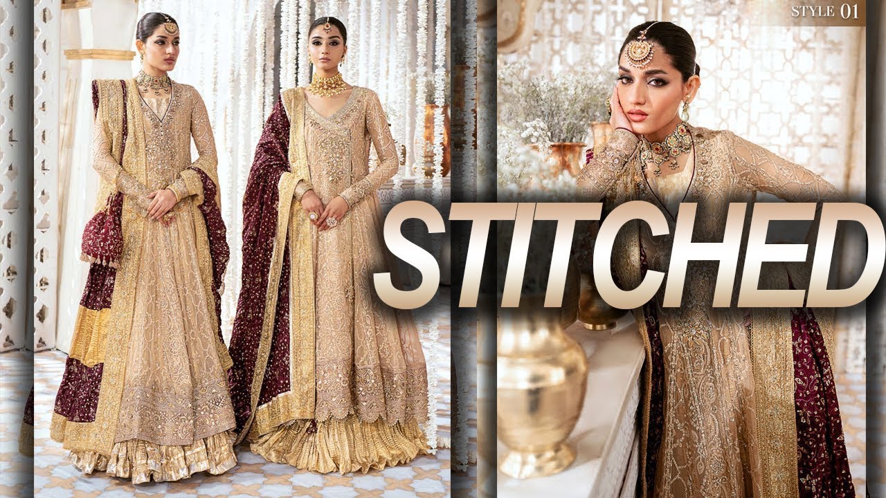 Aik Atelier Wedding Festive Collection STITCHED Dress 2024 | Code Look 08