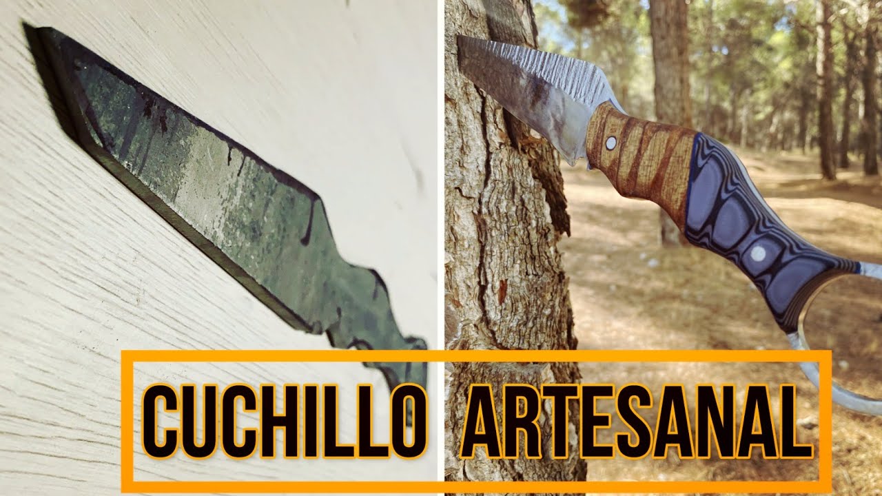 Como hacer un cuchillo artesanal