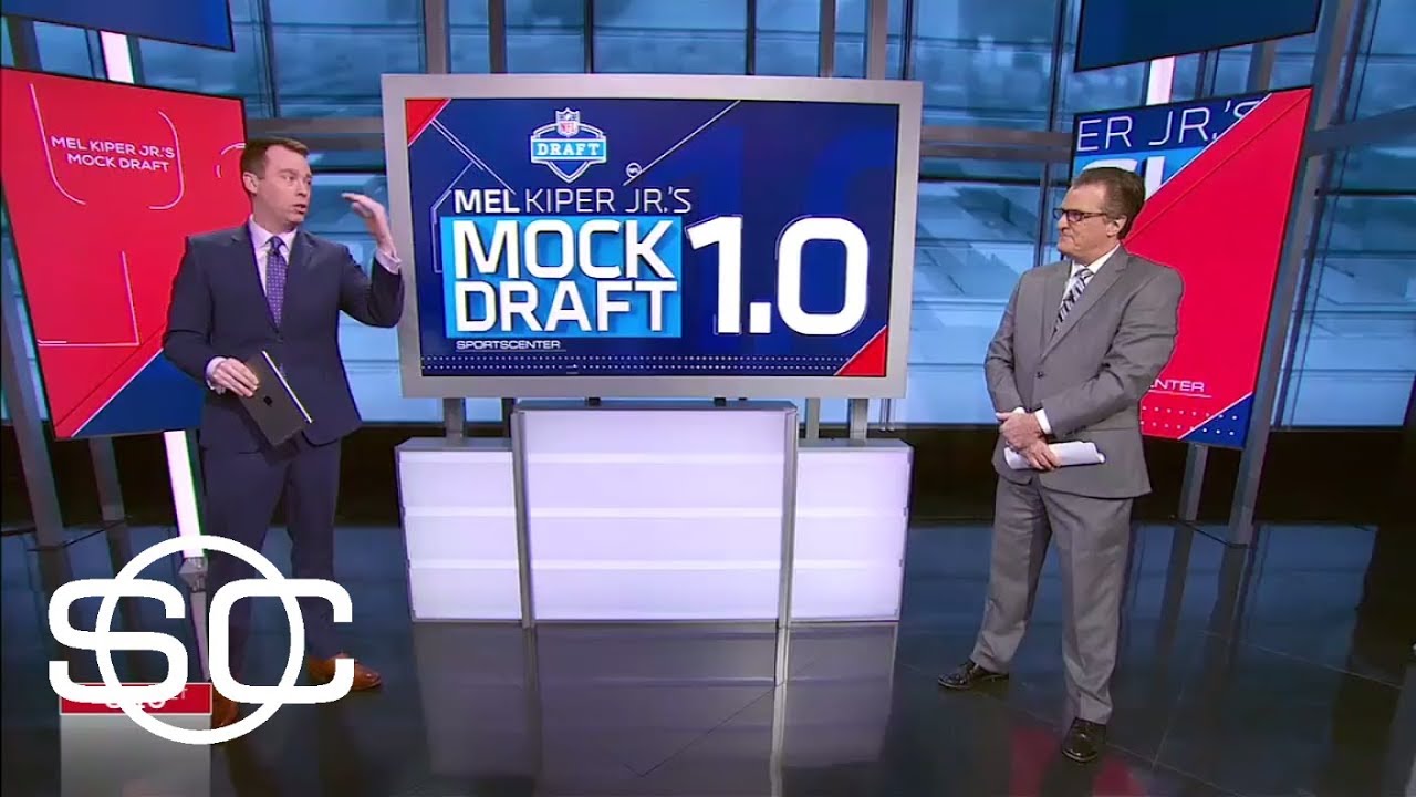 Mel Kiper predicts Josh Allen No. 1 to Browns in first mock draft | SportsCenter | ESPN
