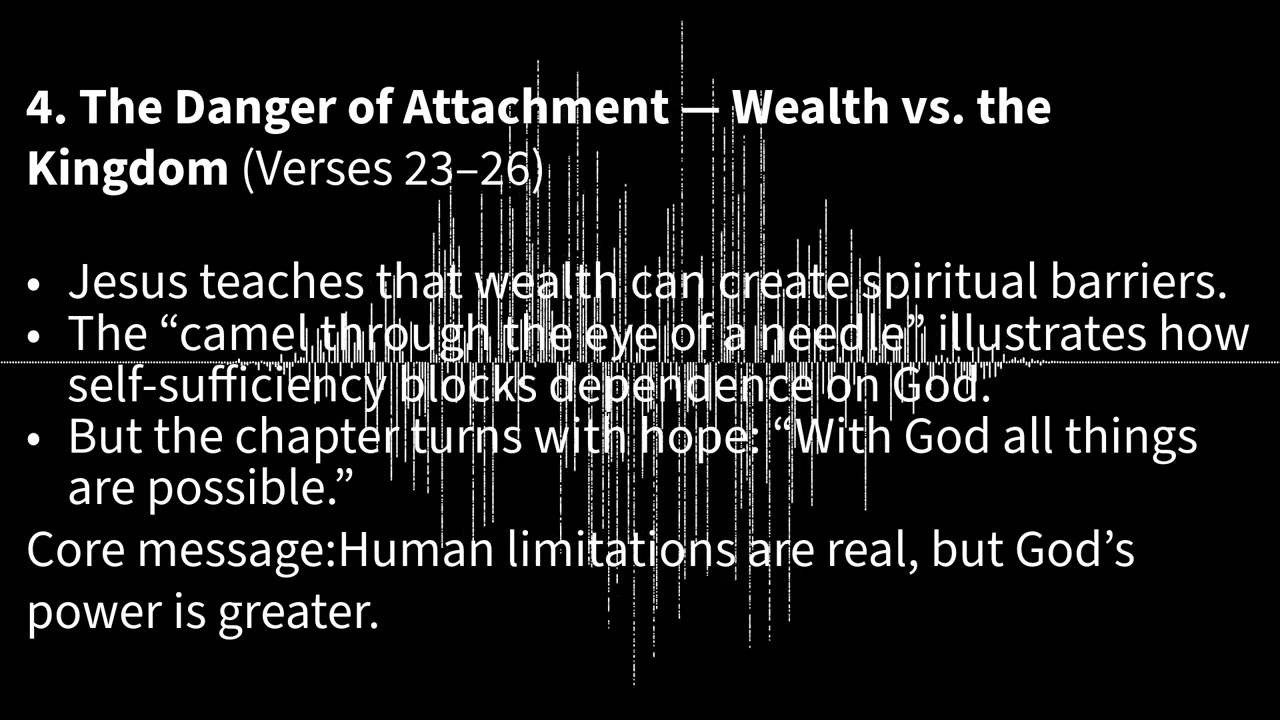 Key Themes In Matthew 19
