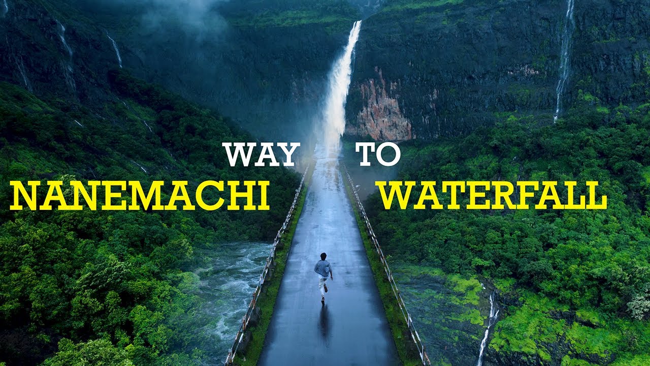 &ldquo;Nanemachi Waterfall, Maharashtra 🌧️ | Hidden 400 ft Gem Near Mumbai&rdquo; #maharashtra Aakash Shinde