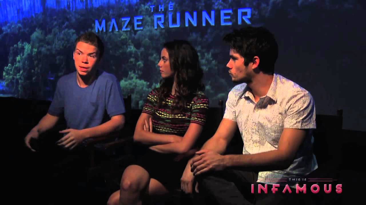 Dylan O'Brien, Kaya Scodelario & Will Poulter Interview - THE MAZE RUNNER  - This Is Infamous