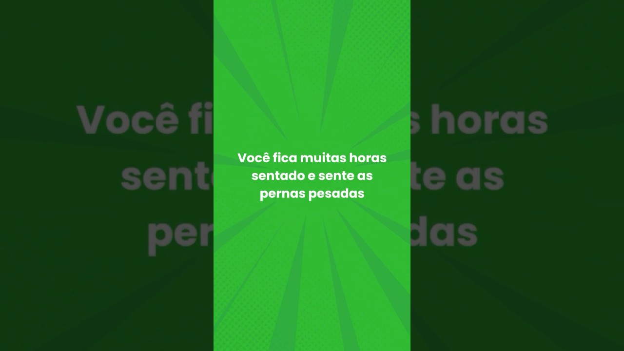 Melhore a circulação sem se levantar