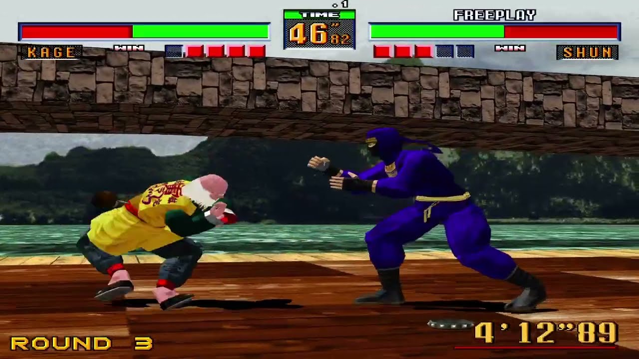 VIRTUA FIGHTER 2 (XBOX ONE X|S) KAGE vs SHUN