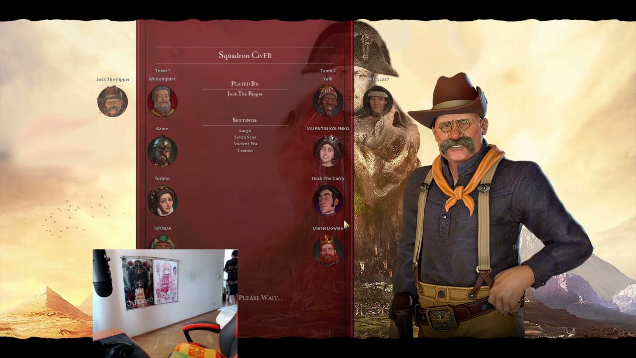 Is there a new King of the Sea?  | Stream VOD #180 Civ6 Teamers TeddyRR