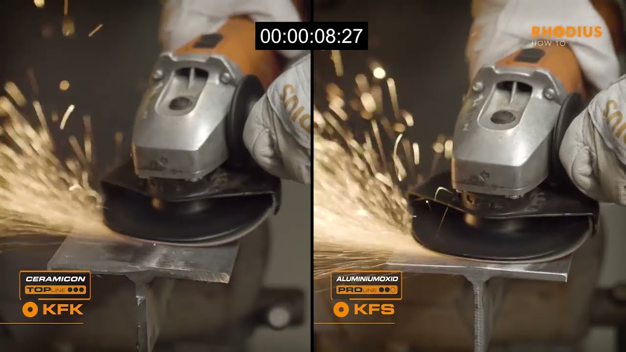 Schnellere Arbeitsergebnisse mit der KFK - dank aggressivem Materialabtrag