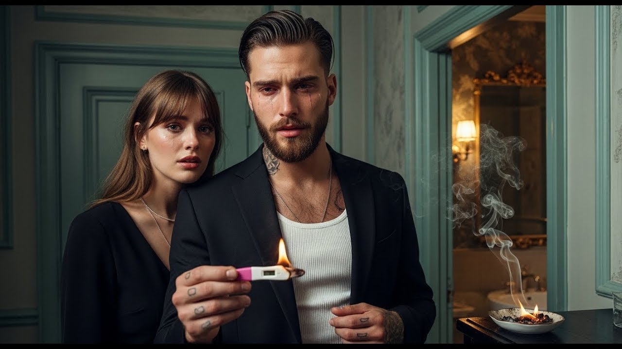 She Burned the Pregnancy Test — Until the Mafia Boss Read the Result: 'Positive.' in tears