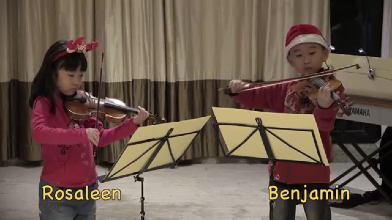 Rudolph the Red-Nosed Reindeer Violin Duo