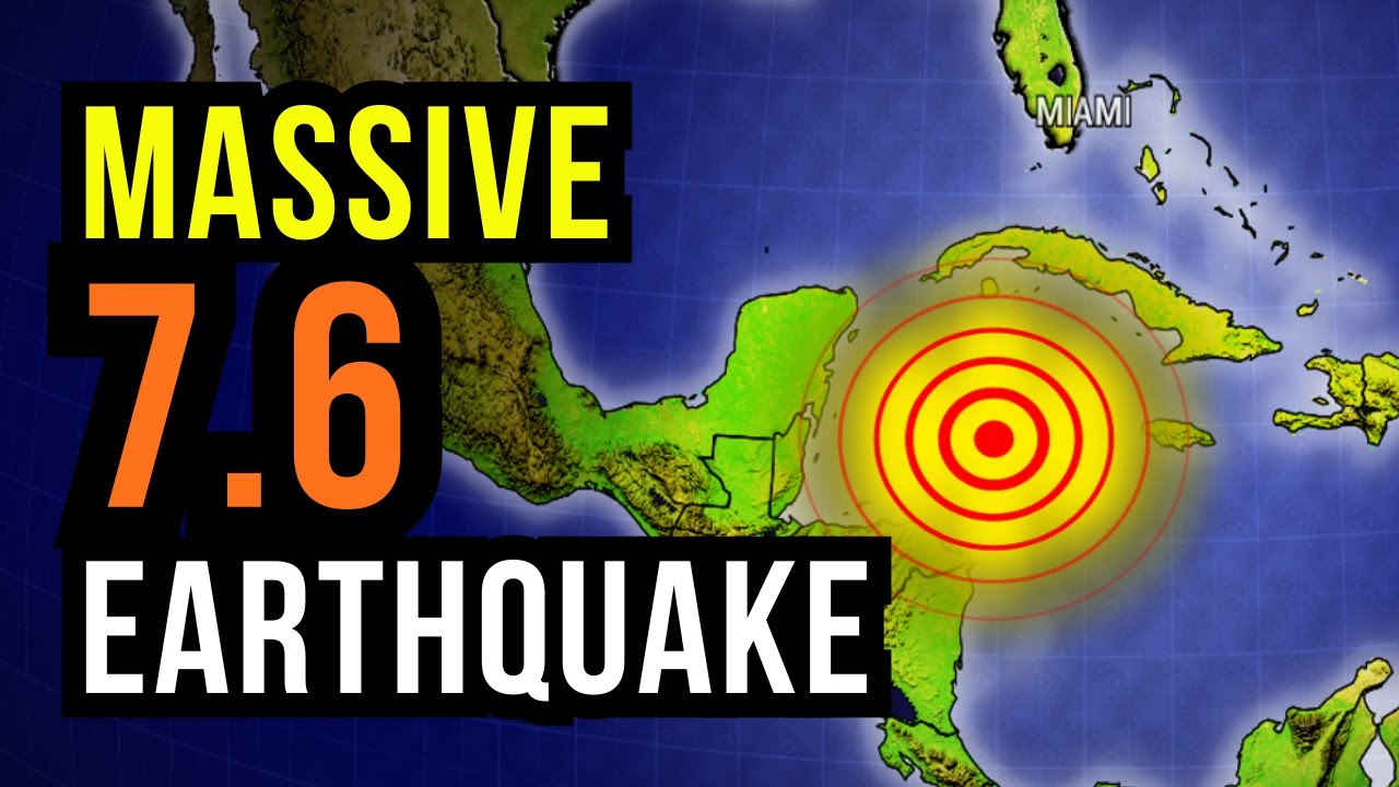 Massive Earthquake Hits with Tsunami Concerns...