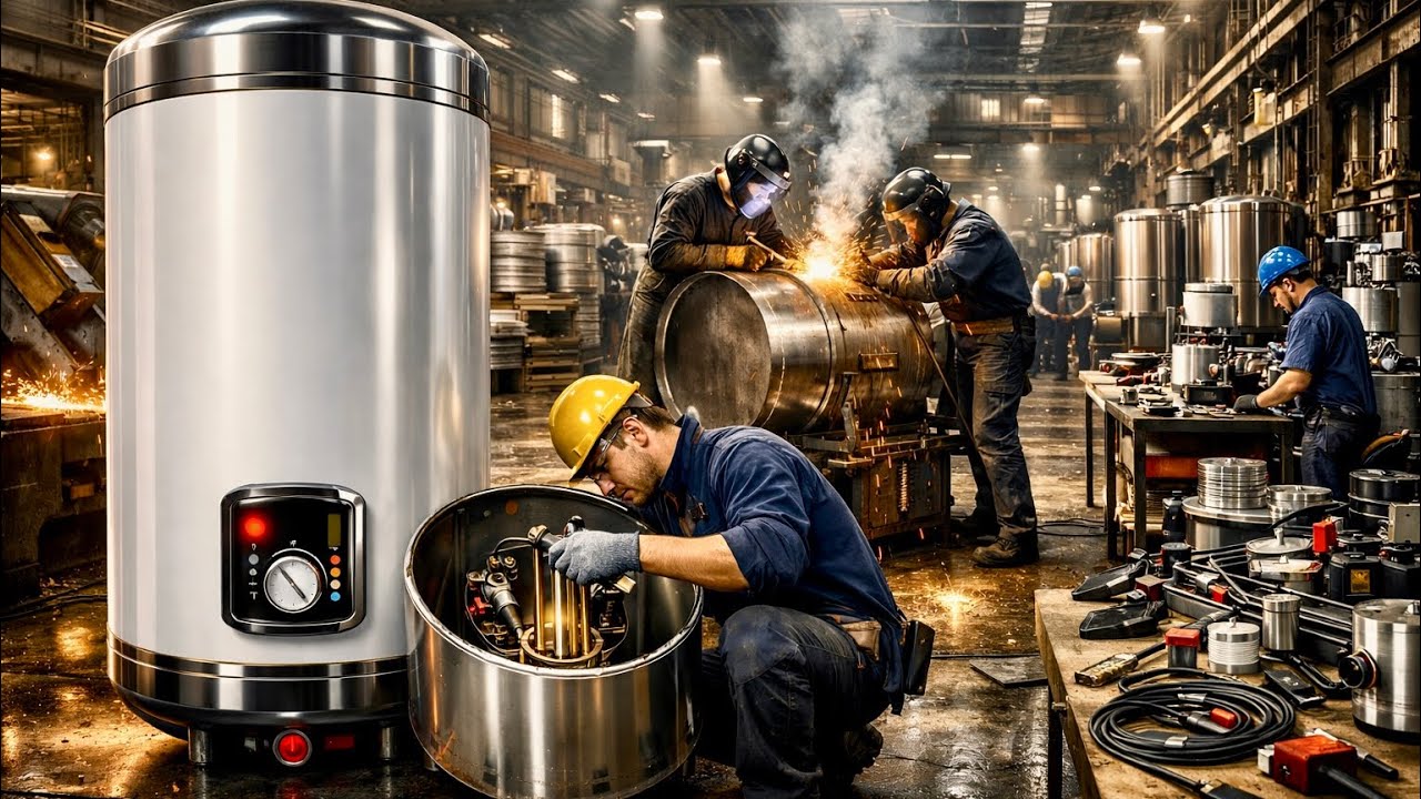 How Electric Water Heaters Are Made – Full Manufacturing Process