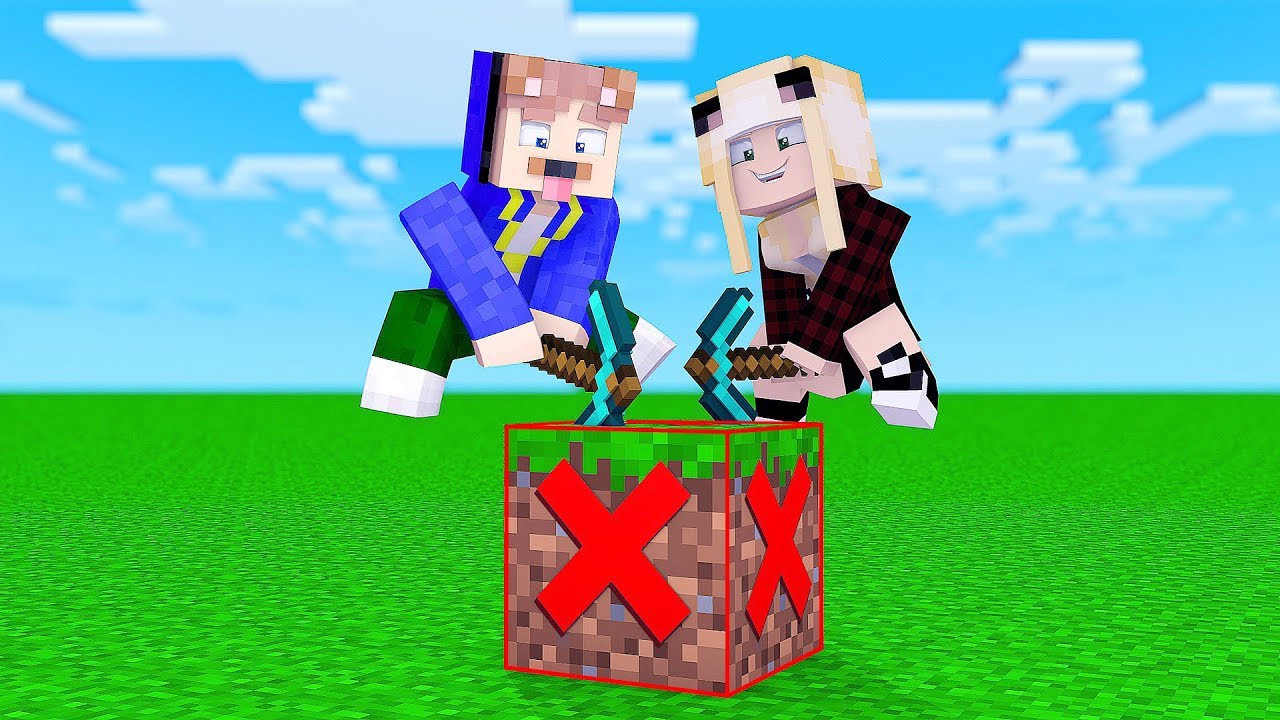 MINECRAFT ABER DU DARFST KEINE BLÖCKE PLATZIEREN!