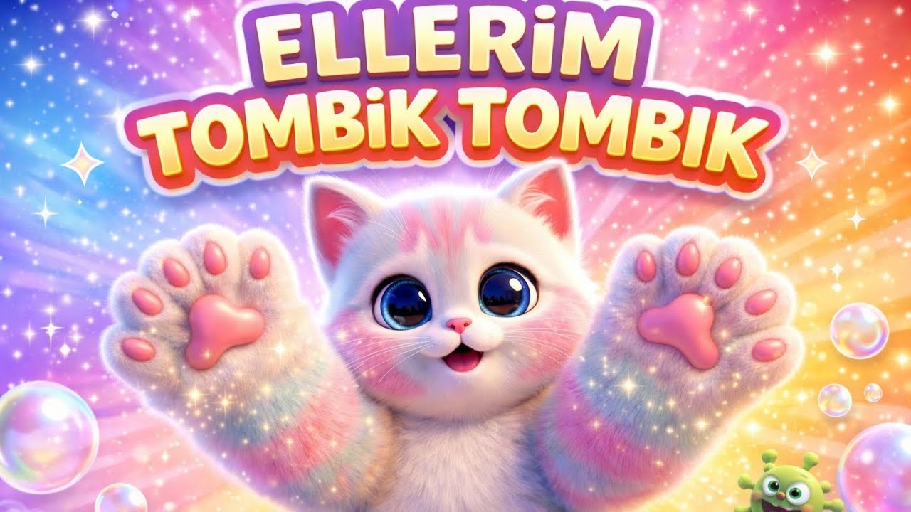 Ellerim Tombik Tombik | Temizlik Şarkısı 🧼 Eğlenceli Çocuk Şarkıları | Mino Kids