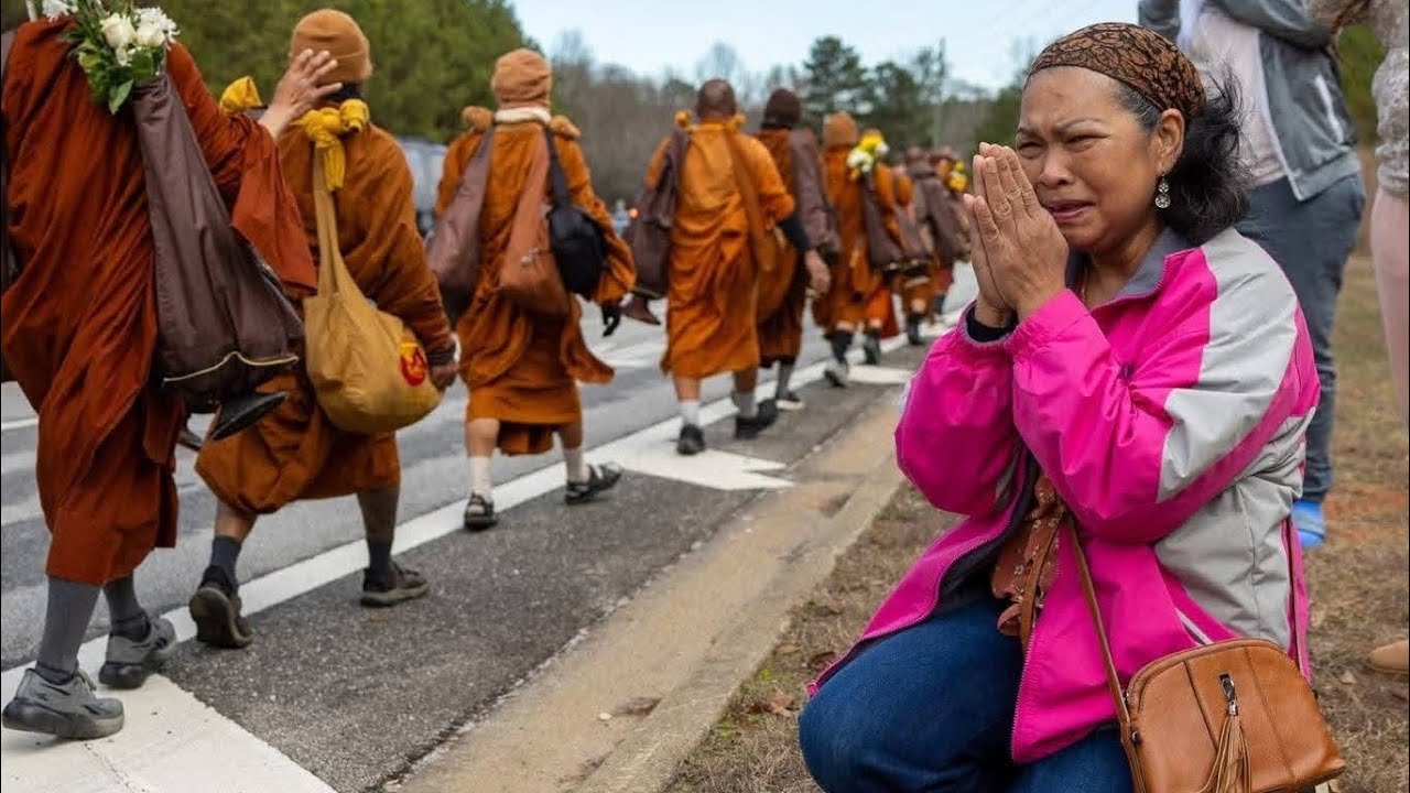 Walk for peace for joy and full of hope 