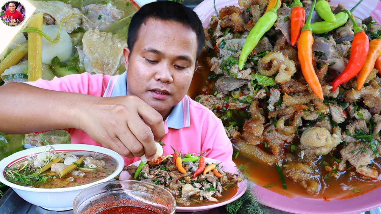 ลาบเป็ดคั้นมะนาวเนื้อนุ่ม ซดน้ำต้มฮ้อนๆ แจ่วบีขมๆ แกล้มผักจากสวนแซ่บจ้วดคักคือเก่า
