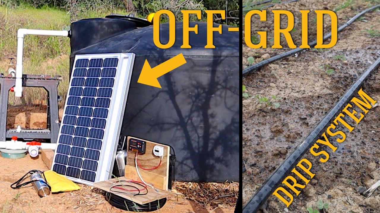 OFF-GRID Garden SOLAR WATER PUMP