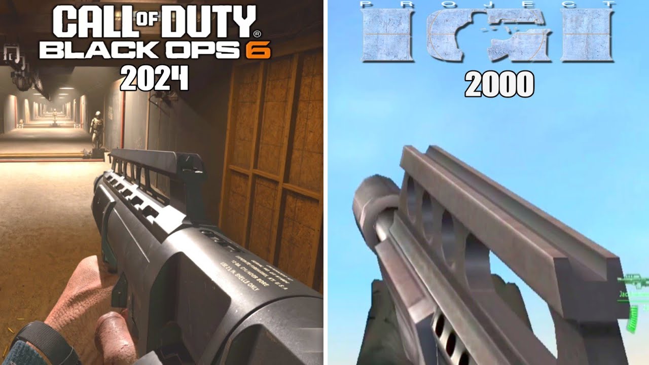 JACKHAMMER SHOTGUN COMPARISON In Every Famous Video Games That I Have Ever Played!!!