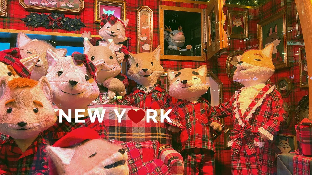[4K]🇺🇸Прогулка по Нью-Йорку: Юнион-сквер. Holiday Market и Macy's Holiday Windows🎄🎅 ноябрь 2022 г.