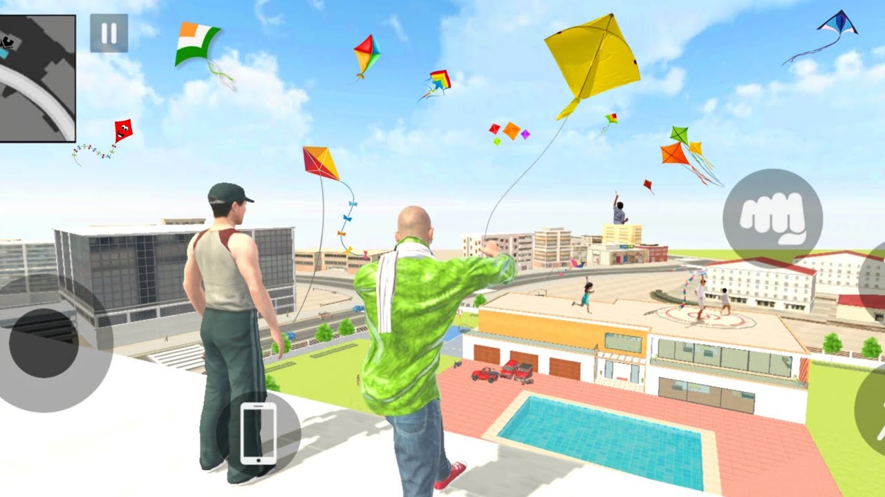 💥 Jack Ne Franklin Ke Sath Patang Udaya 🤩💥 Indian Theft Auto 🥳🎉 New Video 🥳