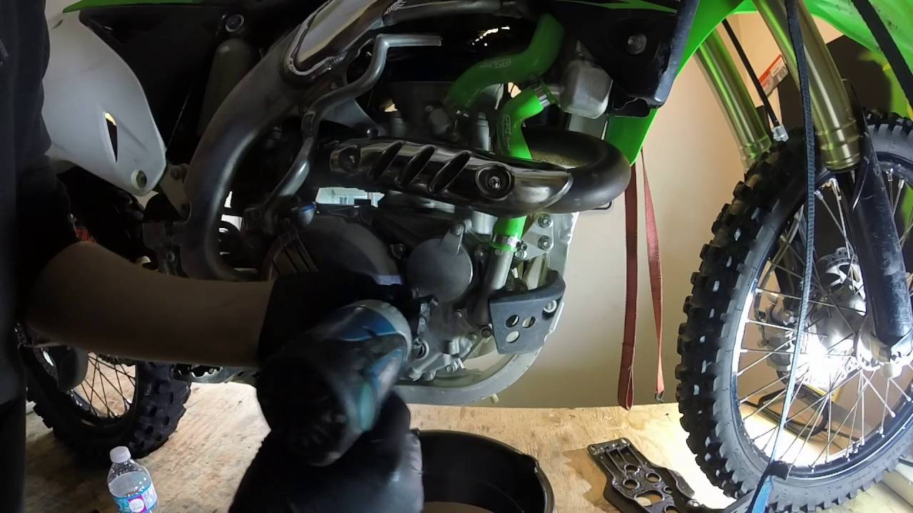 kx450f oil change