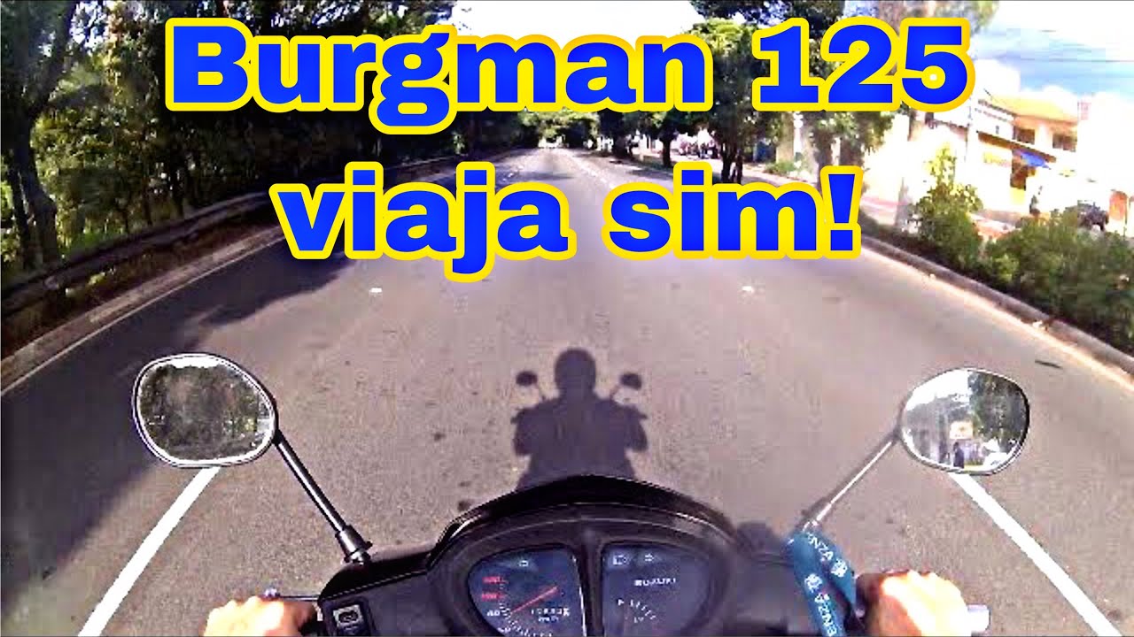 Burgman 125 Dicas para viajar com motos pequenas. [DDB Cap. 56]
