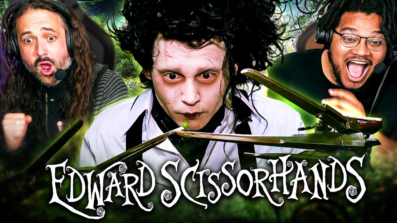 EDWARD SCISSORHANDS (1990) IS A GOTHIC FABLE MASTERPIECE!! MOVIE REACTION!! Johnny Depp | Tim Burton