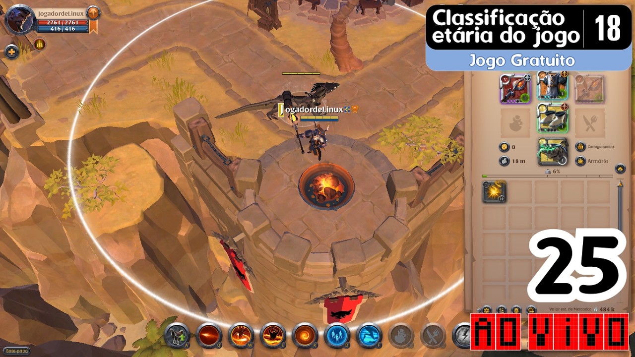 (Ep. 25a) Missão de transporte de corações no Albion Online, resumo semanal e produção de itens