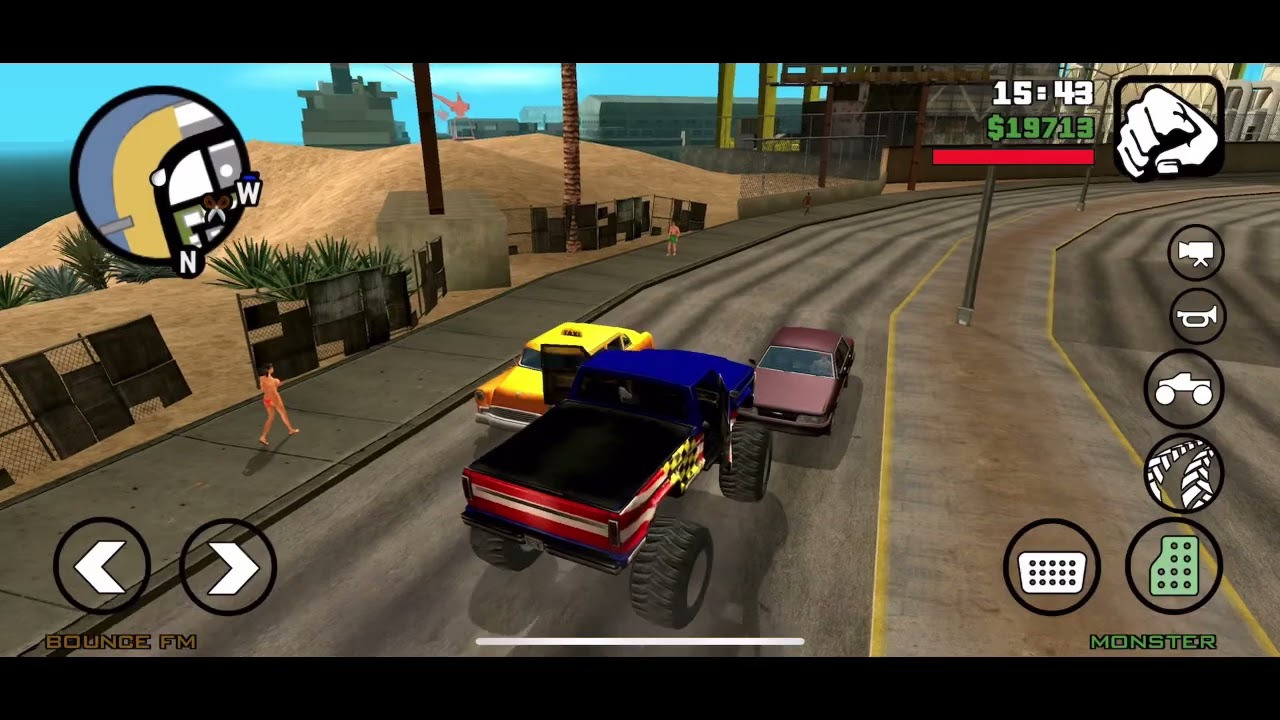GTA San Andreas: Monster Truck Glitch, Busted & Wasted Compilation #8.