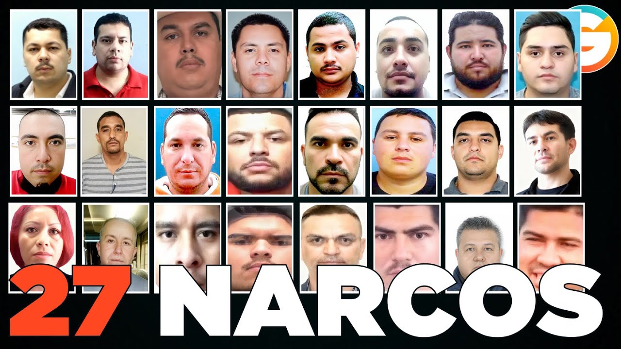 Los 27 Narcos en #BC