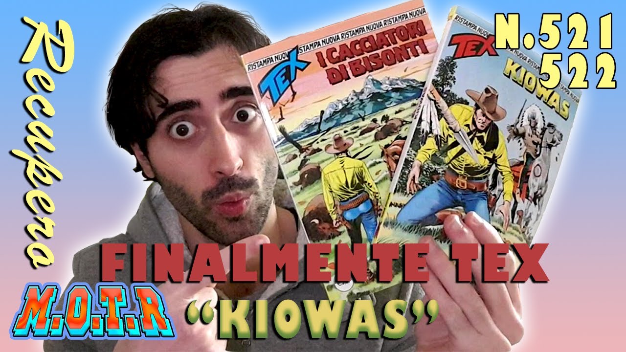 TEX- "La Valle Sacra"- KIOWAS e I CACCIATORI DI BISONTI- Recensione Albi 521-522 Nuova Ristampa