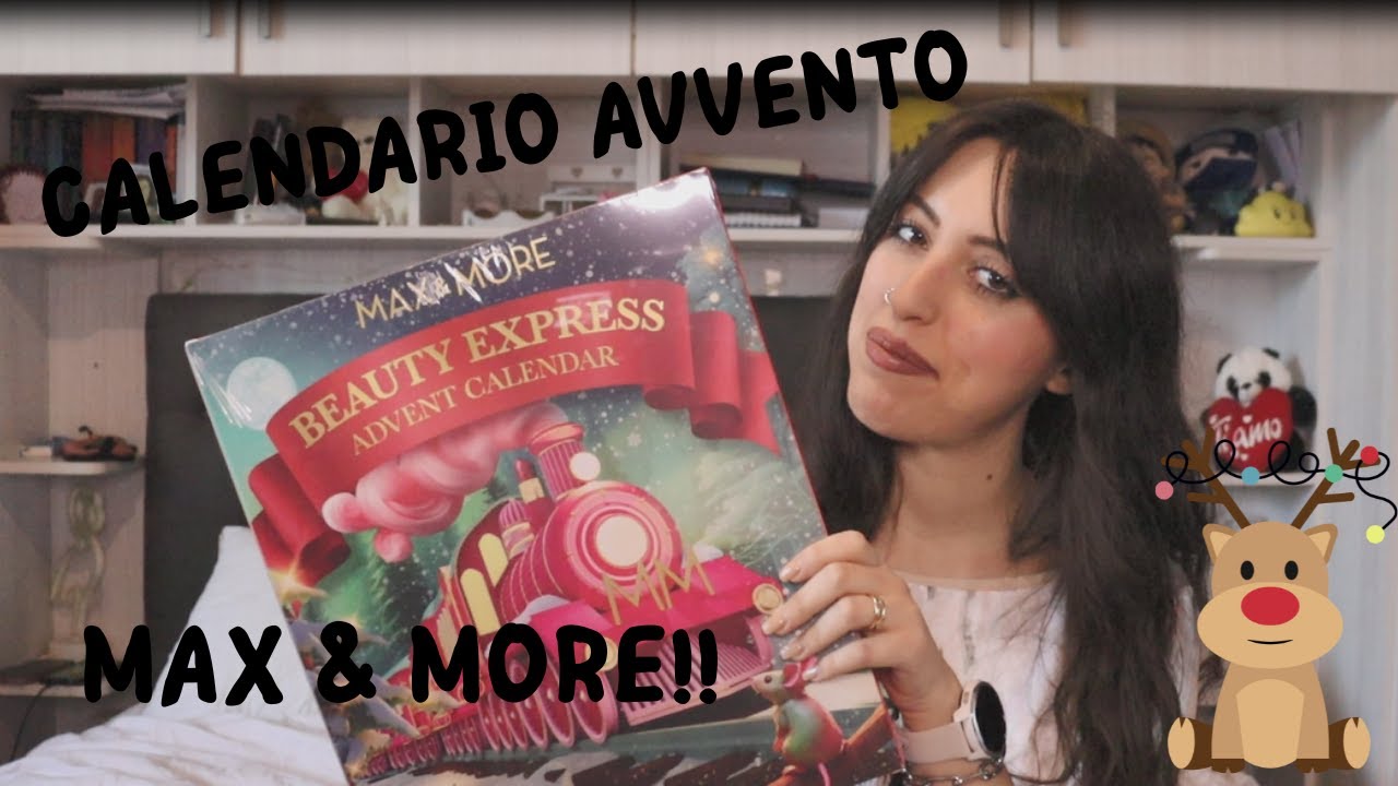 CALENDARIO DELL'AVVENTO MAX&MORE 2025 💄 LO APRO CON VOI!