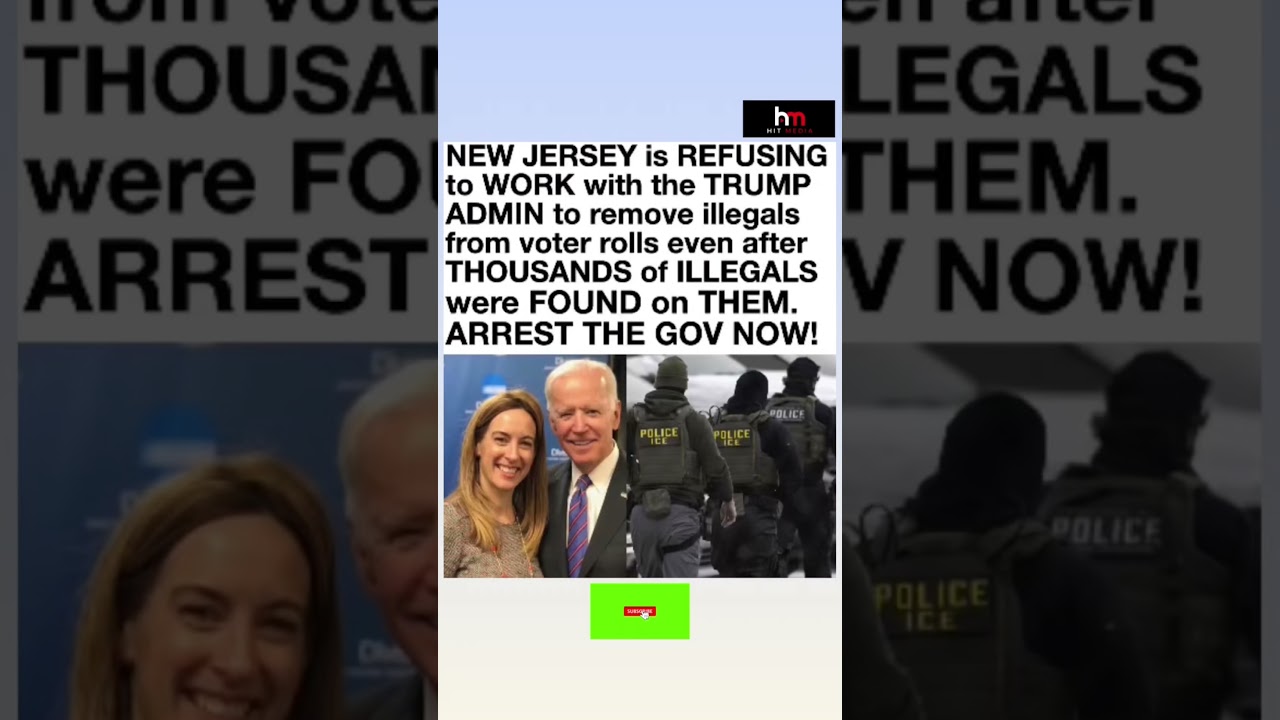 New Jersey and the Trump administration over voter rolls. #breakingnews #trumpgreed