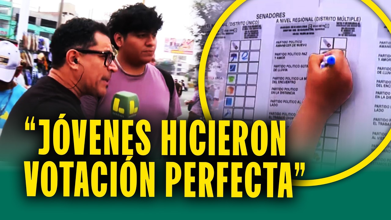 &iquest;J&oacute;venes se equivocan menos al marcar c&eacute;dula de votaci&oacute;n? 
