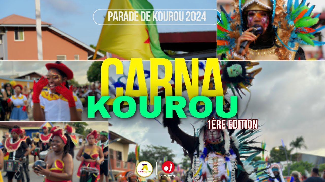 CARNAVAL DE GUYANE 2024 - CARNA KOUROU 1ère ÉDITION - PARADE DE KOUROU