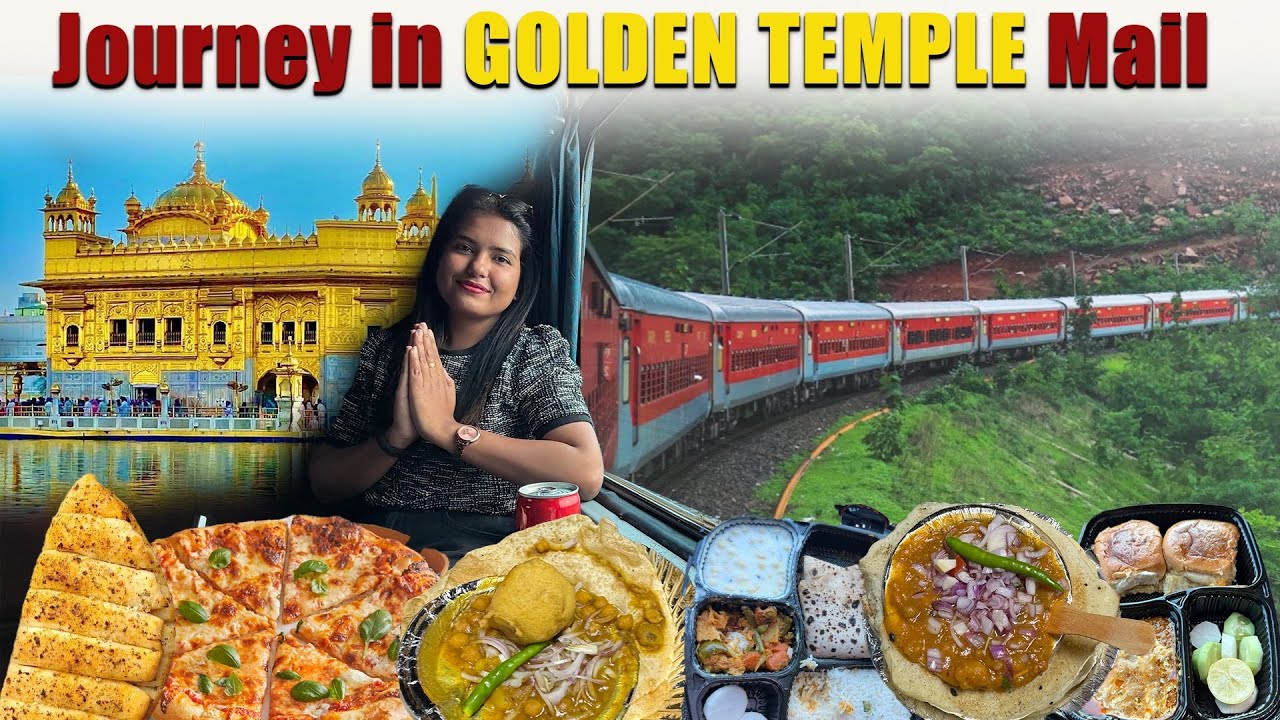 Journey in Golden Temple Mail from Delhi - Amritsar | Delivery at Next Station RailRestro