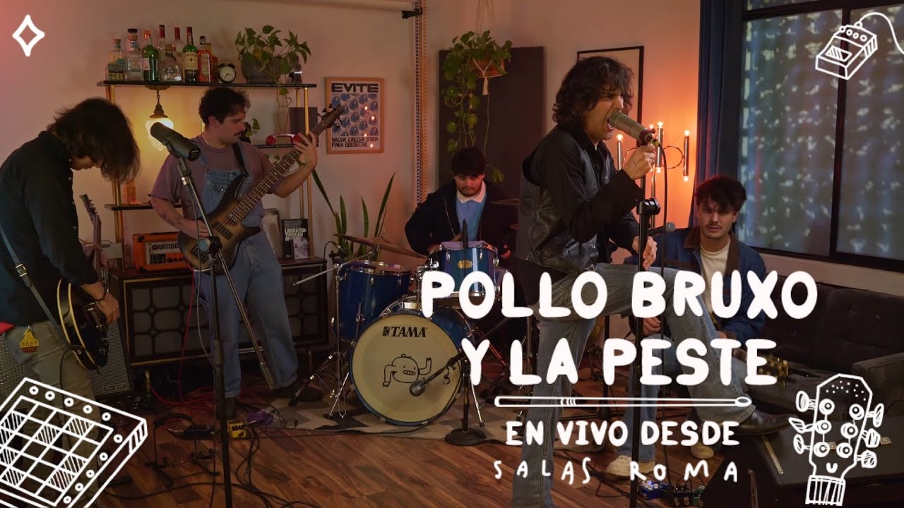 En Vivo Desde Salas Roma: Pollo Bruxo y La Peste