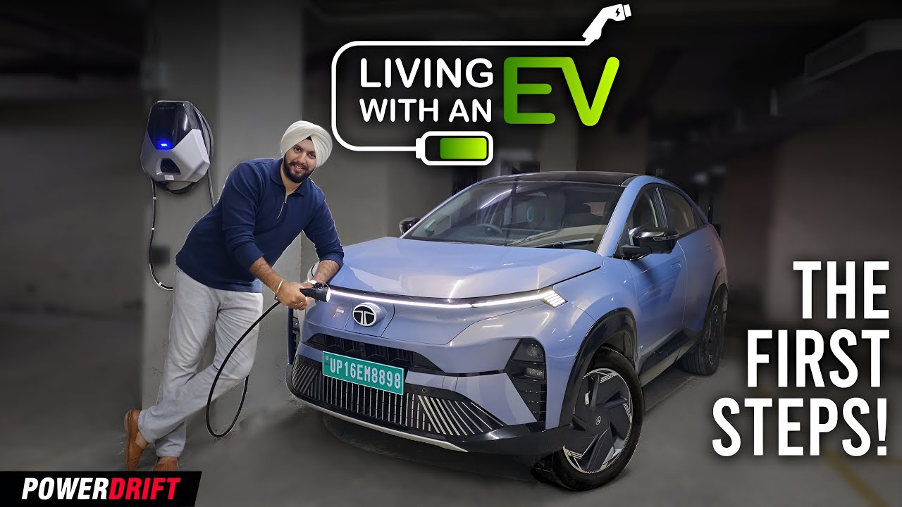 Living With an EV Ep. 1 | Tata Curvv EV First Impressions & Setup Experience | PowerDrift