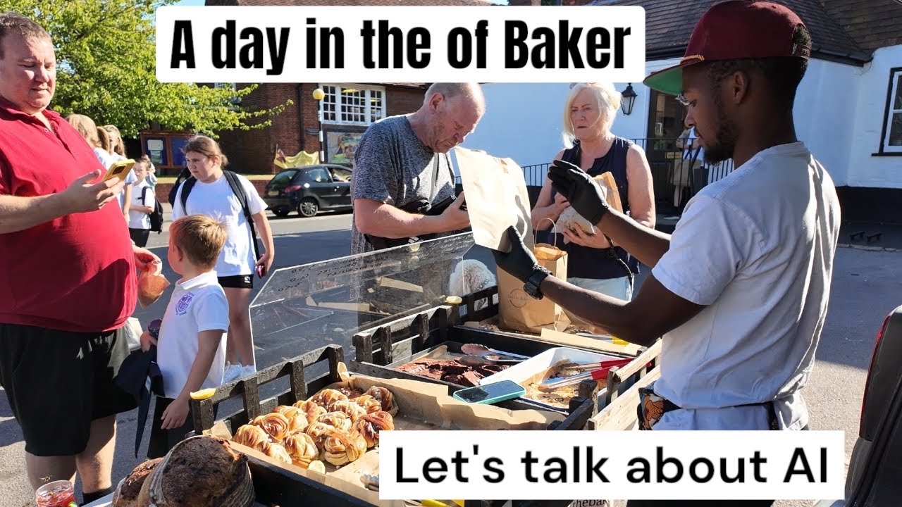 Come and spend a day with me, prepping and talking AI Big questions | Day in the life