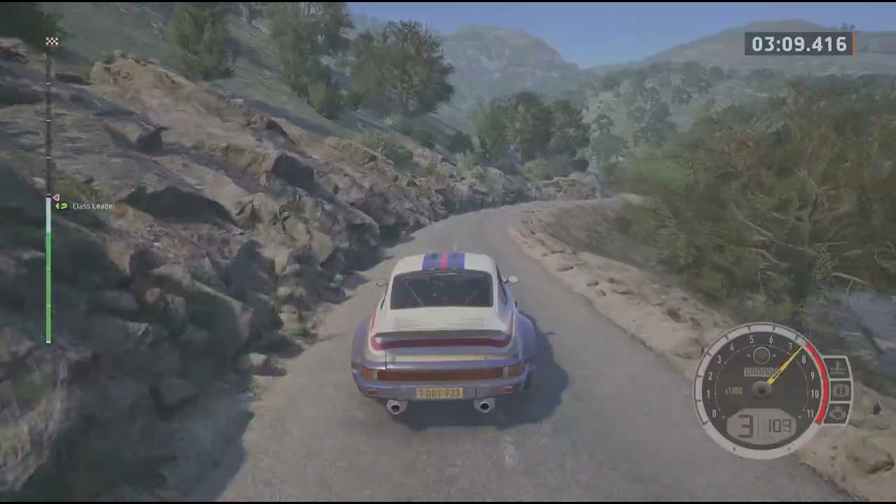 EA SPORTS WRC Mediterranean asphalt in Group B RWD with codriver disabled