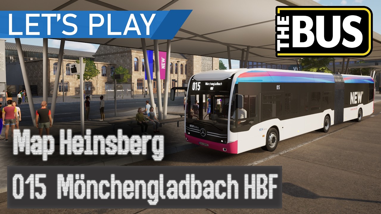 Let's Play - The Bus - Map: Heinsberg [Linie: 015] nach Mönchengladbach HBF