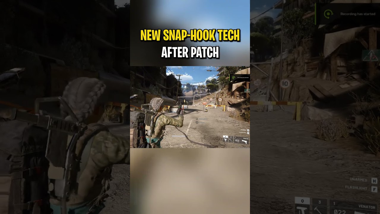 NEW Snap Hook Tech AFTER the Patch... #arcraiders #arcraidersgameplay
