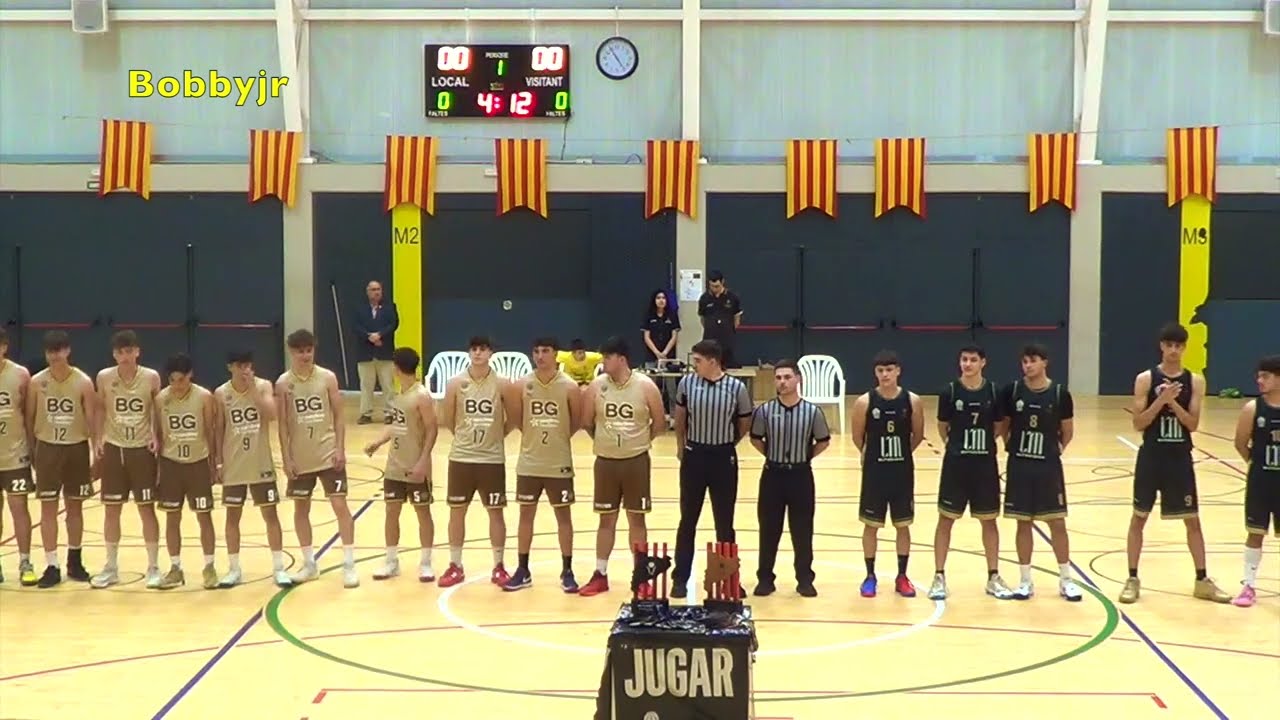 CB ESPARREGUERA-BÀSQUET GIRONA. FINAL 3/4 CAMPIONAT CATALUNYA JUNIOR MASC INTERTERRITORIAL NAVARCLES
