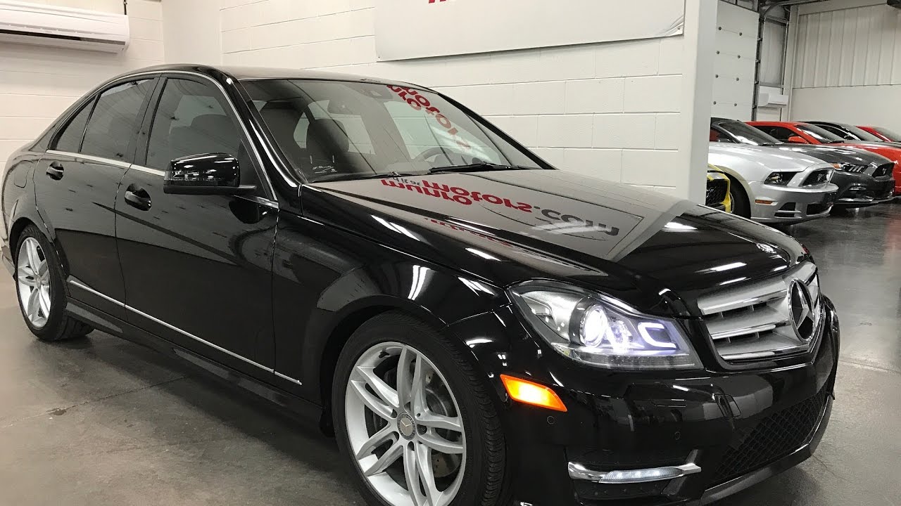 Mercedes-Benz C-класса 2013 года ПРОДАН ПРОДАН ПРОДАН C 300 4MATIC Навигация Люк в крыше Munro Mo...