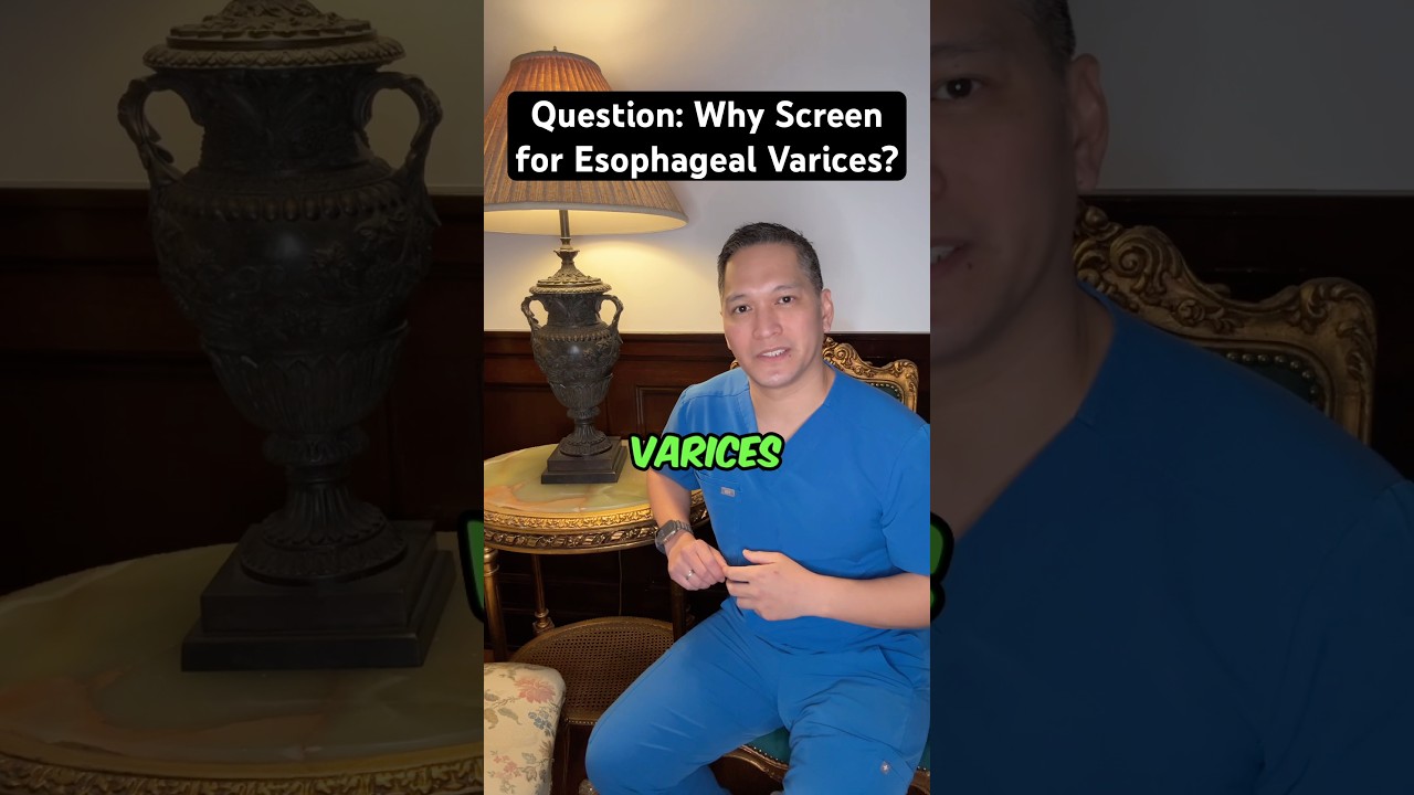 Why Screen for Esophageal Varices? #shorts #usmle