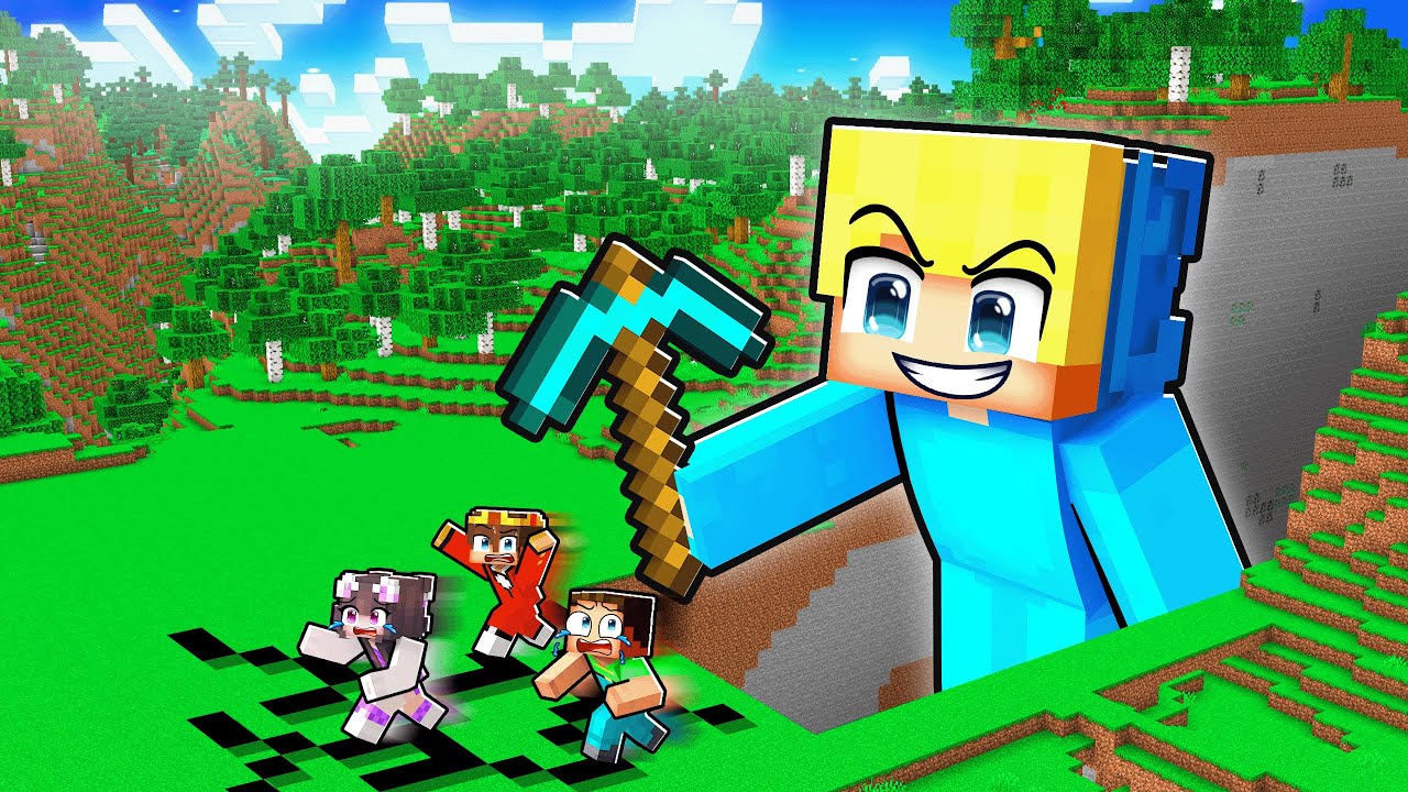 Ich werde RIESIG um meine Freund zu pranken in Minecraft!